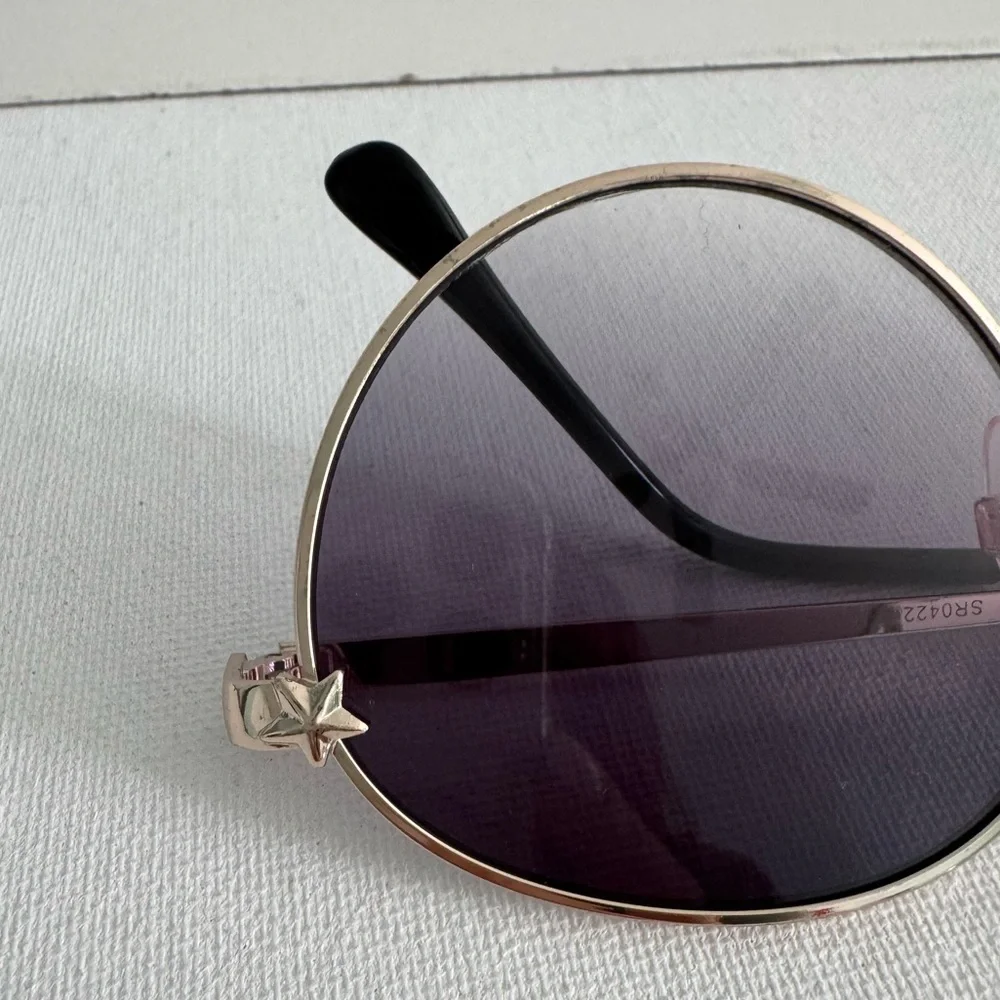 BETSEY JOHNSON SUNGLASSES AVIATOR BJ710 - Picture 7 of 12